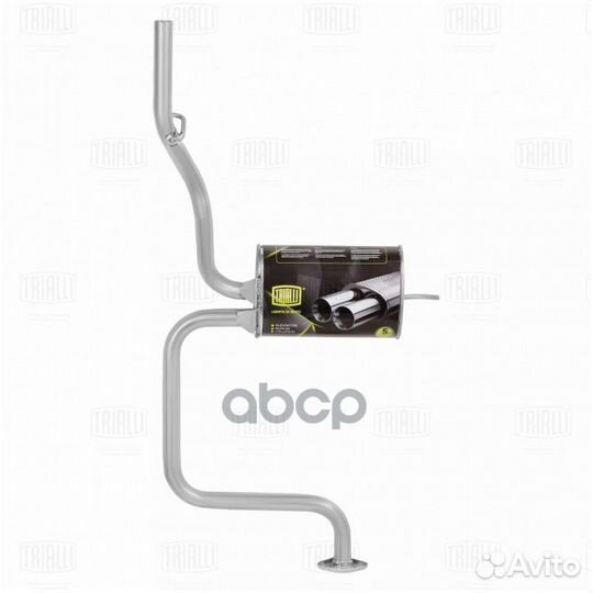 EMM 0502 глушитель задняя часть Daewoo Matiz 0