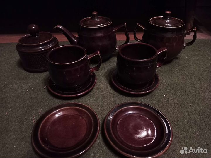 Керамический сервиз времен СССР