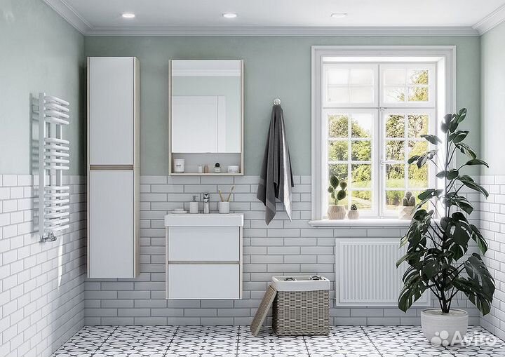 Зеркальный шкаф aquaton (Акватон) 1a252102sdb20 Б