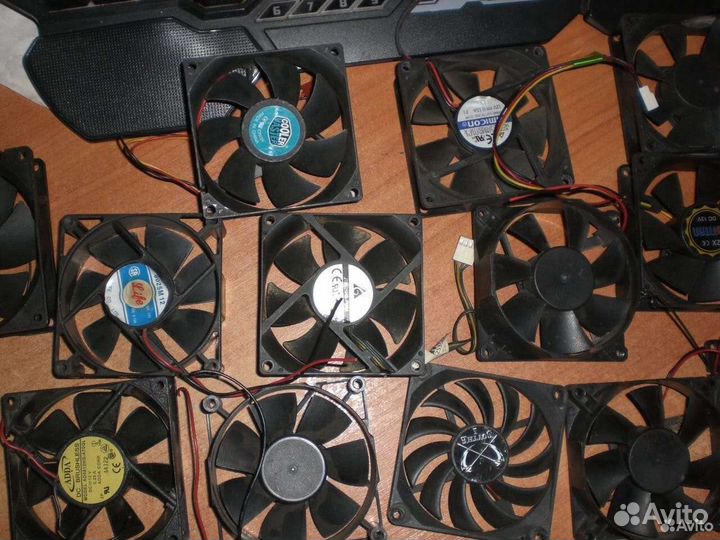 Вентилятор для блока питания 80мм 120мм 140 мм