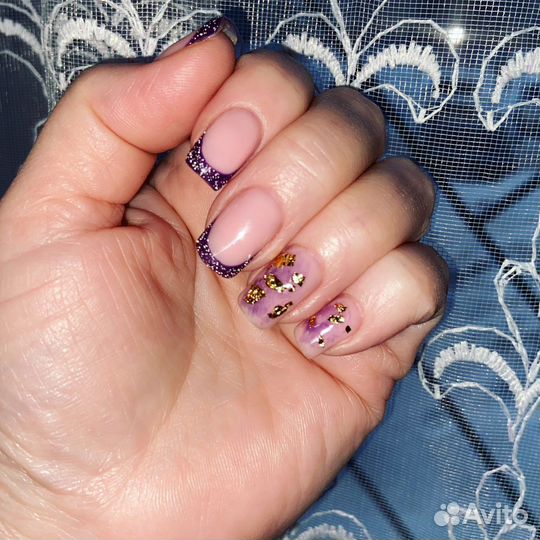 Модель на Маникюр покрытие гель лаком