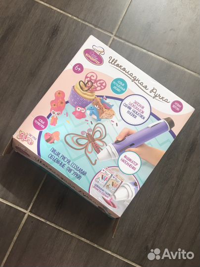 3d шоколадная ручка шеф кондитер