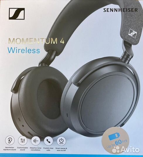 Беспроводные наушники sennheiser momentum 4