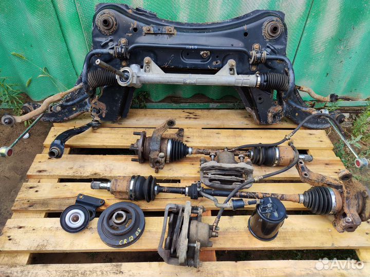 Двигатель с коробкой и навесным