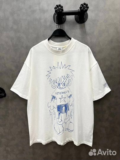 Vetements Белая оверсайз футболка Limited Edition