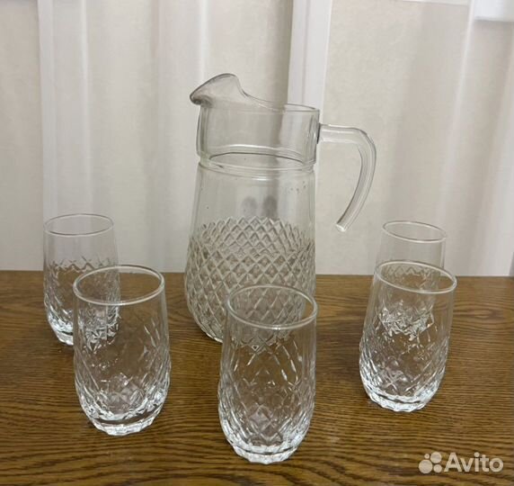 Фужеры хрустальные СССР цветные