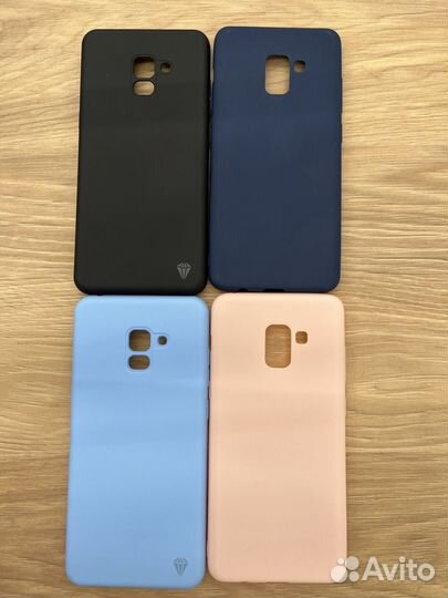 Чехол силиконовый на Samsung A8plus