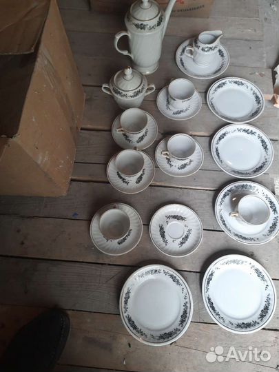 Столовый сервиз новый гдр