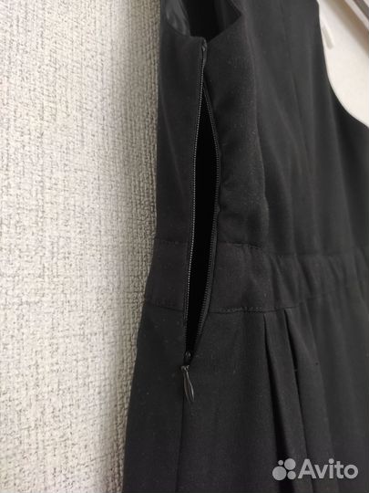 Школьный сарафан orby чёрный 128