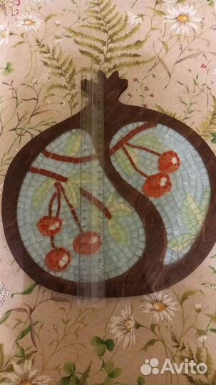 Поднос, разделочная доска, пано. мозаика