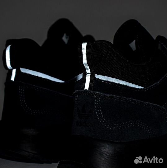 Adidas Retropy F2 Mid Black with Fur: Контроль каждого шага