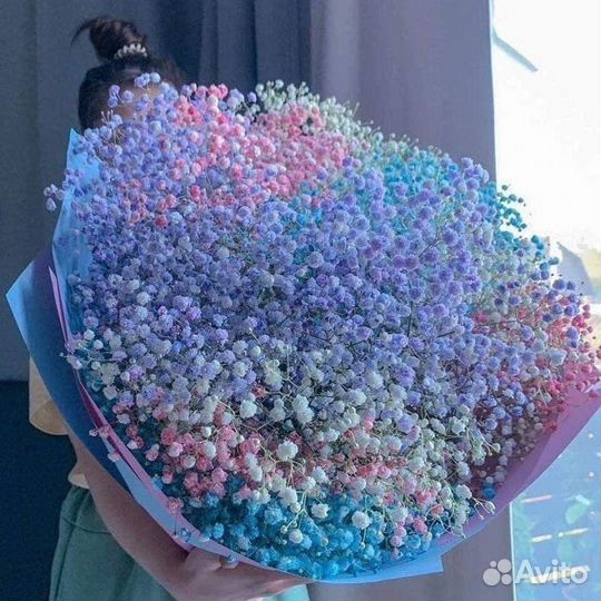 Гигант букет из гипсофил