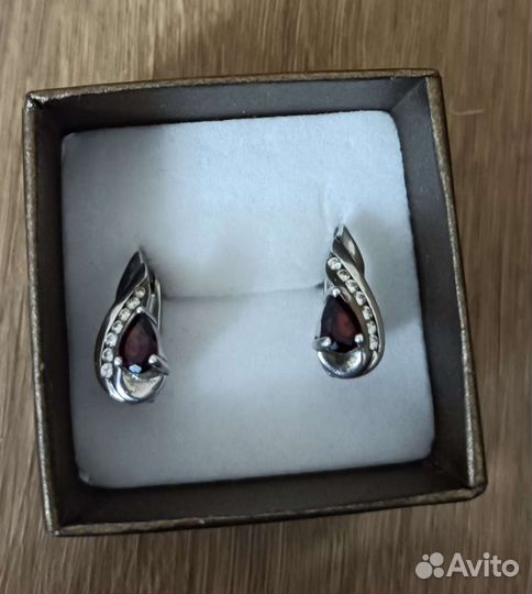 Серебряные серьги