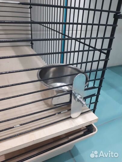 Клетка большая для грызунов со всем необходимым