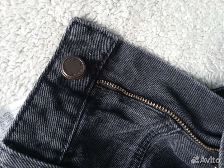 Джинсы stradivarius mom slim