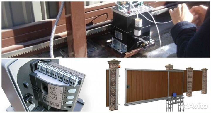 Ремонт автоматики ворот came,BFT nice