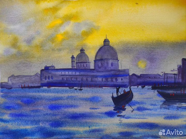 Картины акварелью