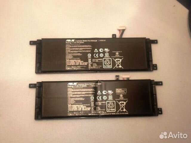 Аккyмyлятор B21N1329 asus X553