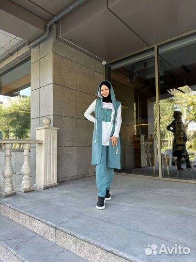 Двойки 3 вида по 3 расцветки, для мусульманки