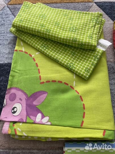 Детское постельное белье 2 комплекта