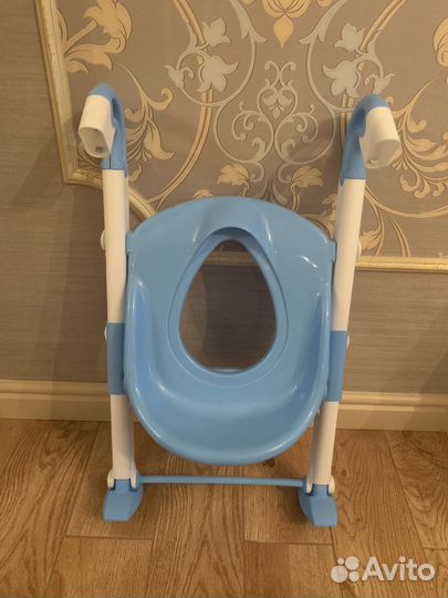 Детское сиденье на унитаз с лесенкой Roxy Kids