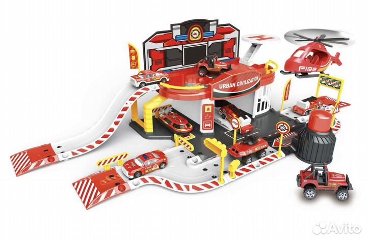 Пожарная часть парковка