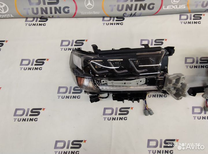 Фары Toyota Lk 200 c 16г стиль Lexus