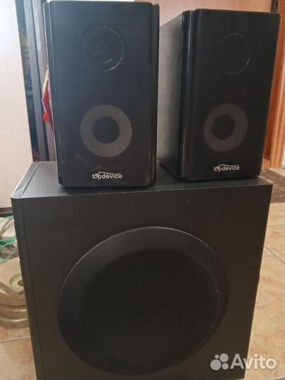 Колонки с сабвуфером на запчасти