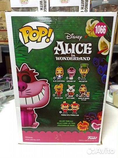 Фигурка Funko POP Alice in Wonderland 70th Cheshi