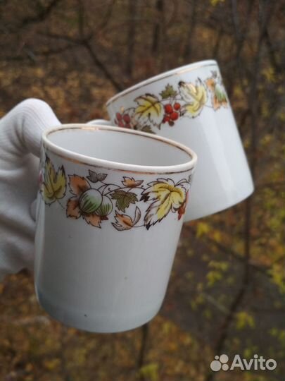 Чашки кофейные Дулево 1957 год