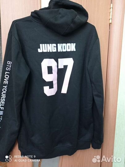 Худи BTS толстовка свитшот Jungkook