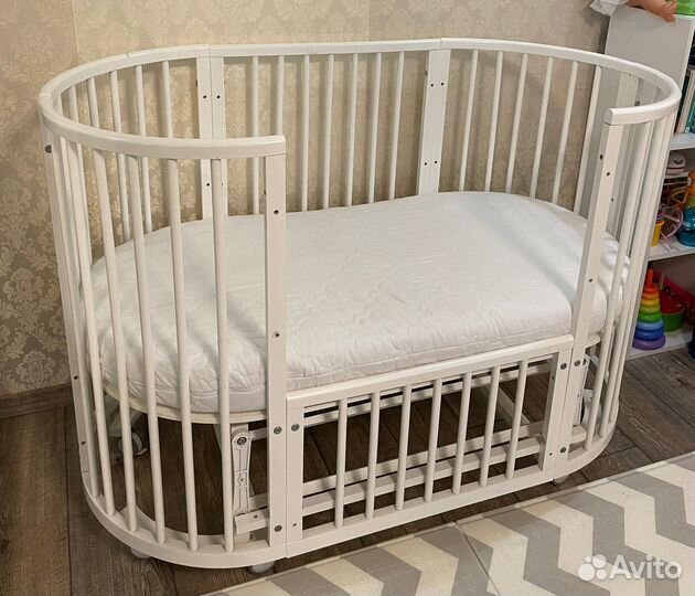 Детская кровать для новорожденных круглая