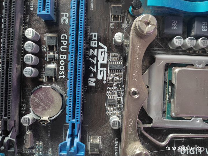 Asus P8Z77-M + процессор Intel Core i5-3570к