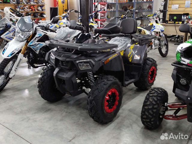 Квадроцикл Motoland Wild Track X 200 Серый