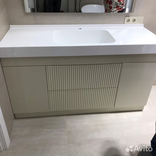 Столешница с интегрированной мойкой