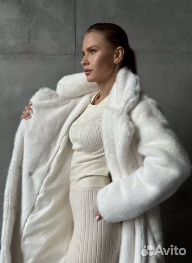 Искусственная шуба длинная