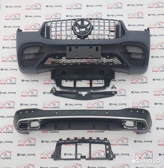 Обвес GLE 63s Chrome на Mercedes GLE-Class V167