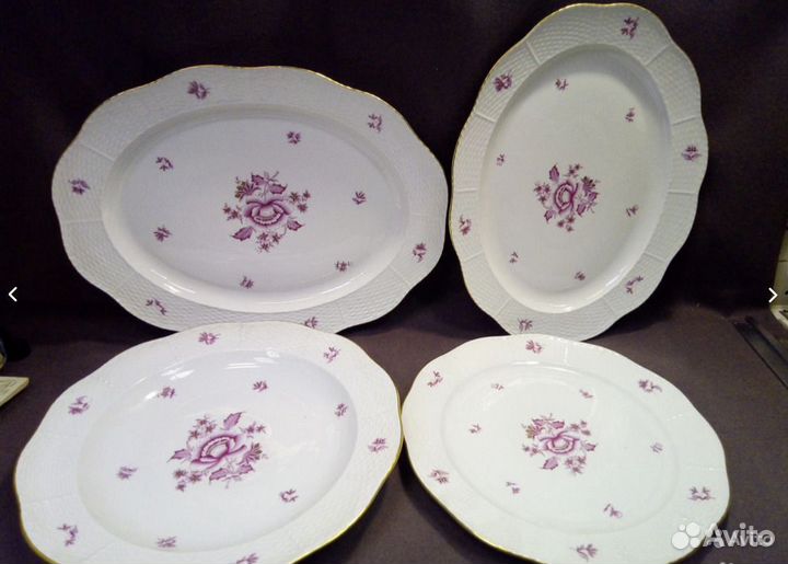 Столовый сервиз Herend Nanking Bouquet Венгрия