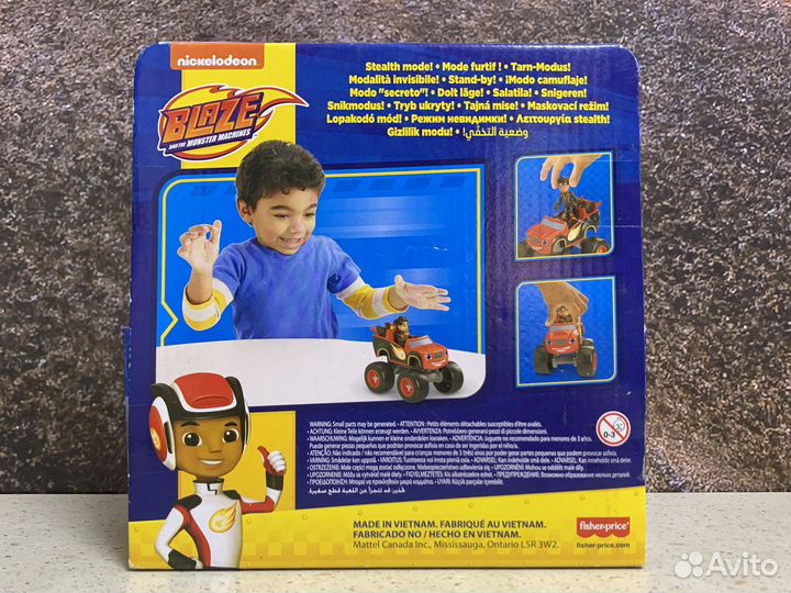 Новая машинка Нинзя Вспыш и Эй-Джей