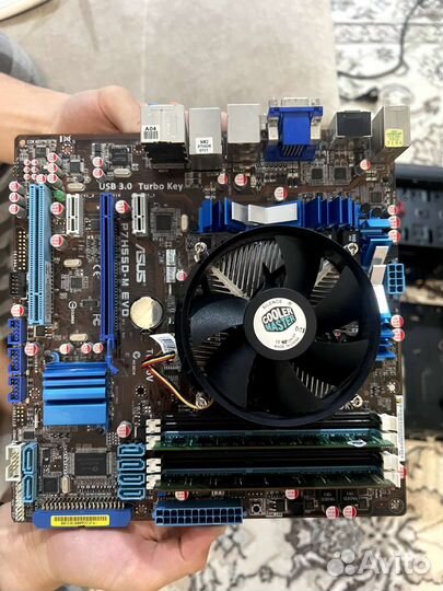 Материнская плата с процессором i7 (цена сдельная)