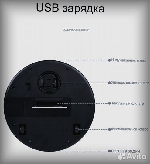 Новый робот Пылесос mini для уборки пыли