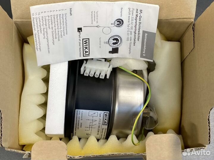 Wika 212.22.100 GDM-100 2938593 новый, 1 шт