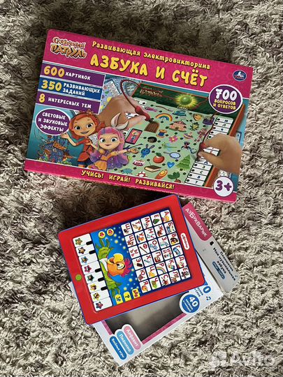 Электровикторина и планшет Азбукварик