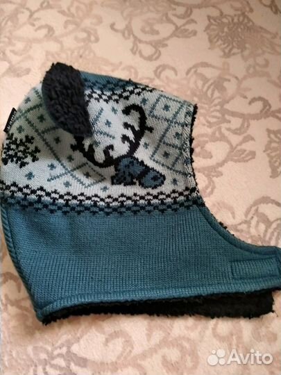 Шапка зимняя р. 48-50 для мальчика