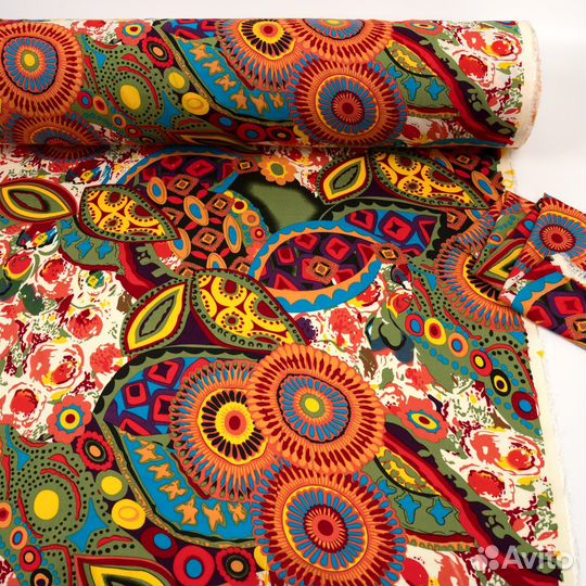 Отрез ткани штапель