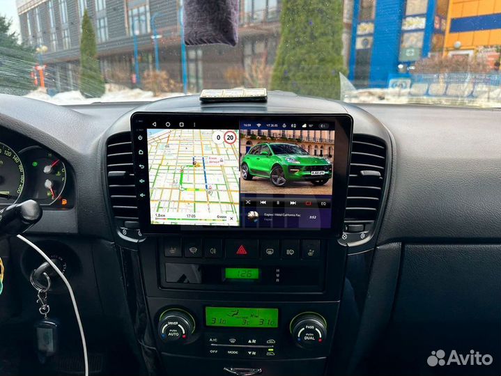 Магнитола android 3.32 Kia Sorento 2006-2009