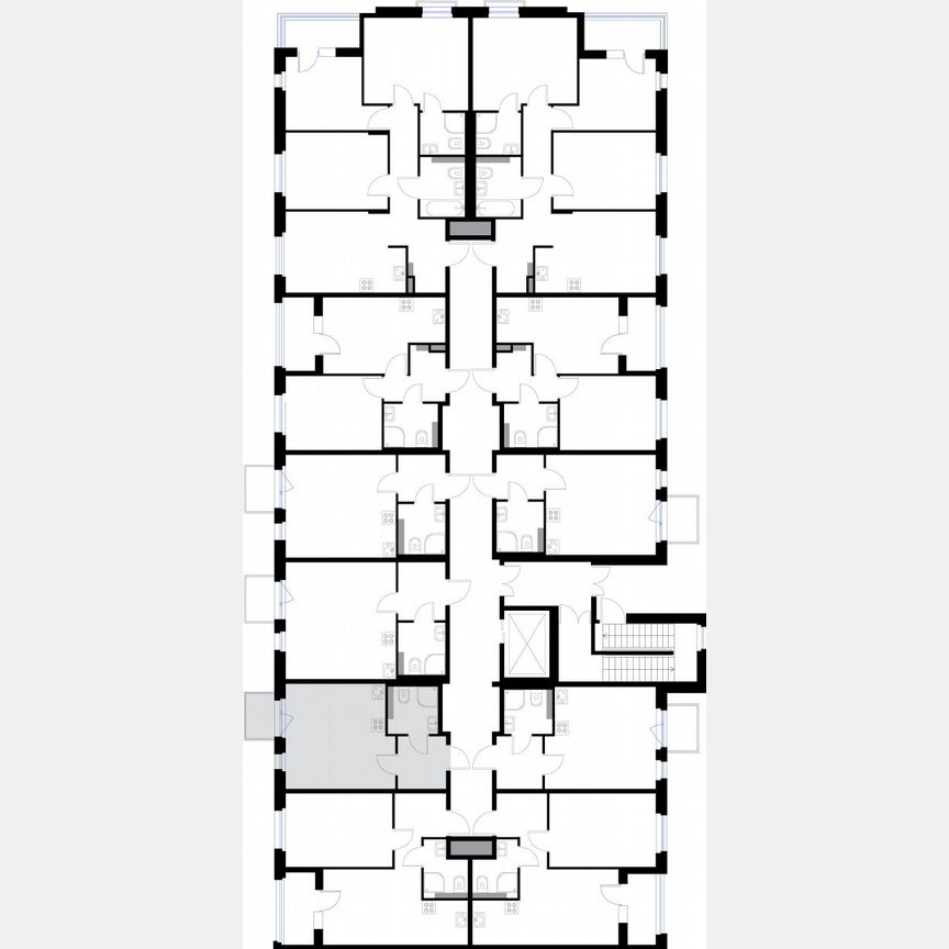 Квартира-студия, 25,4 м², 2/3 эт.