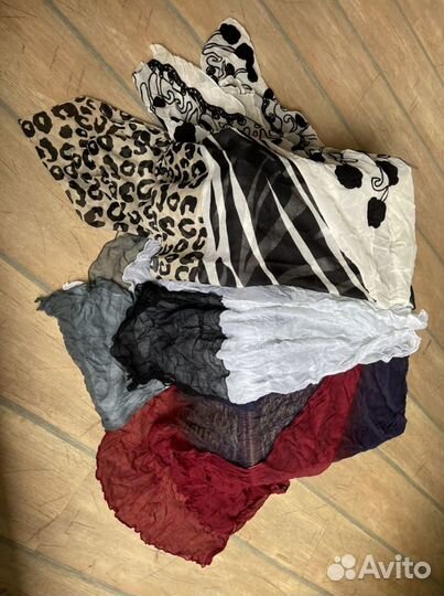 Платки, платочки, шарфы-палантины)