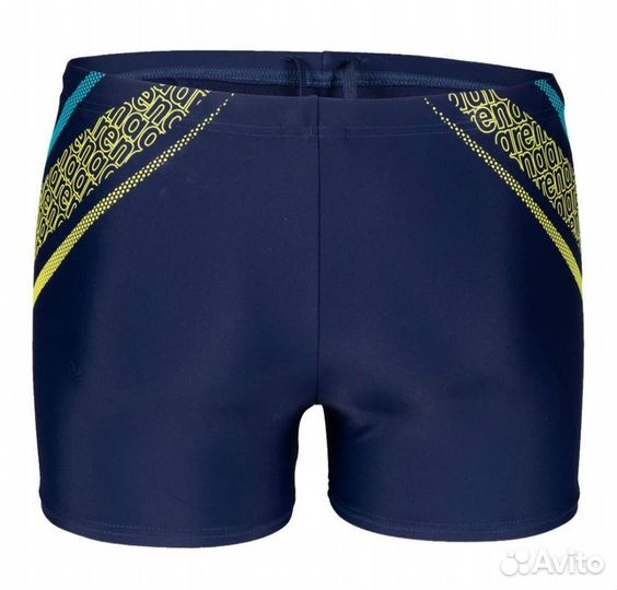 Плавки Мужские Arena Graphic Boxer Navy