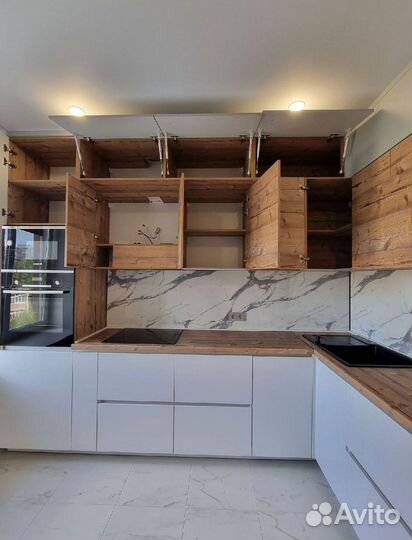 Гарнитур в стиле минимализм Мебель для кухни